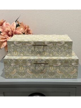 Morris & Co STRAWBERRY THIEF
Decorative Boxes Set Of 2